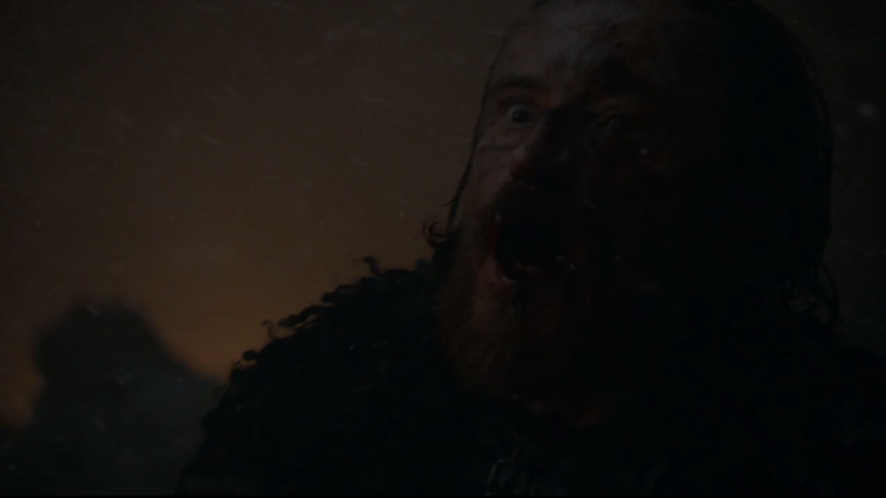 Ben Crompton. Not pictured: Disgusting gurgle and splatter sound.